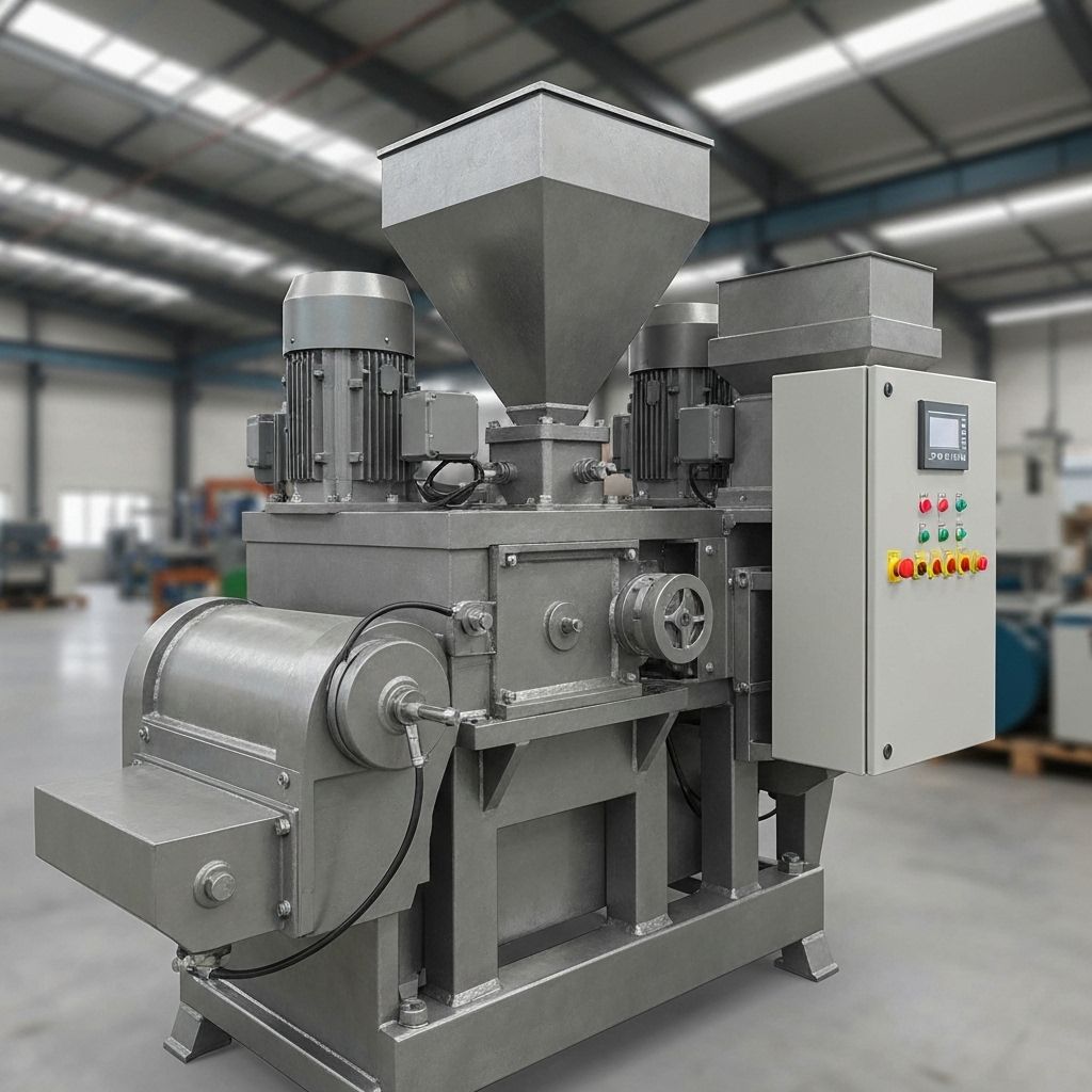 Industrial floor mill machinery at New Saund Agro Tech Industries